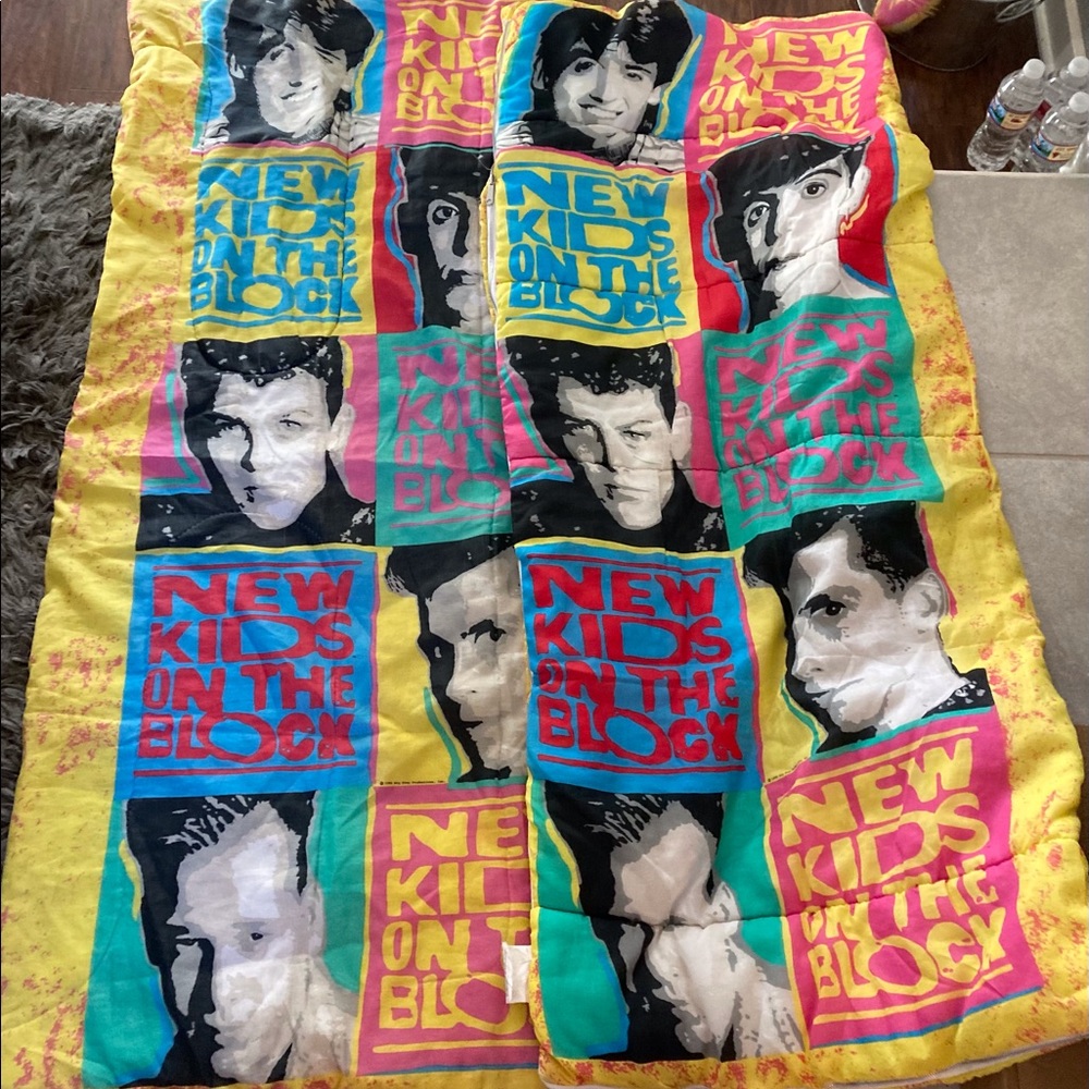 90’s vintage New Kids on the Block sleeping bags